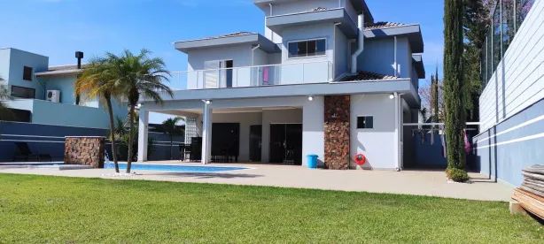 Casa de Condomínio com 4 Quartos para venda ou aluguel, 336m² no Residencial dos Lagos, Itupeva