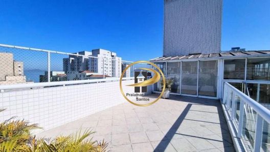 Cobertura com 3 Quartos à venda, 141m² no Aparecida, Santos