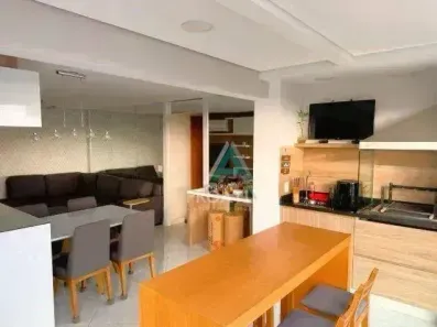 Apartamento com 2 Quartos à venda, 83m² no Vila Scarpelli, Santo André