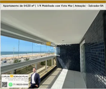 Apartamento com 1 Quarto para alugar, 64m² no Jardim Armação, Salvador
