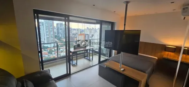 Apartamento com 1 Quarto para alugar, 38m² no Campo Belo, São Paulo