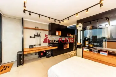 Flat com 1 Quarto à venda, 34m² no Indianópolis, São Paulo