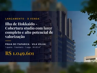 Apartamento com 1 Quarto à venda, 30m² no Praia de Itaparica, Vila Velha
