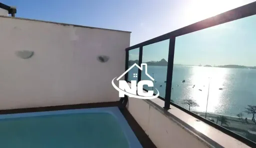 Cobertura com 3 Quartos à venda, 200m² no Charitas, Niterói
