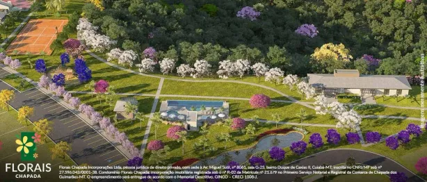 Lote/Terreno à venda, 250m² no , Chapada dos Guimarães