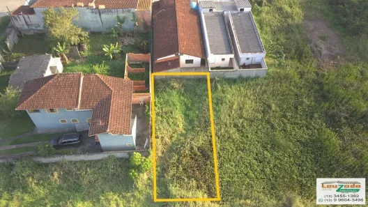 Lote/Terreno à venda, 250m² no Estância São José, Peruíbe