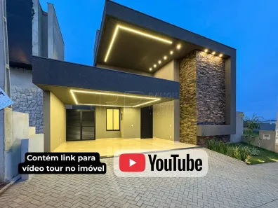 Casa de Condomínio com 3 Quartos à venda, 184m² no Quinta do Lago - Lac Léman, São José do Rio Preto