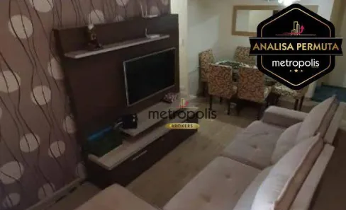 Apartamento com 3 Quartos à venda, 61m² no Vila Palmares, Santo André