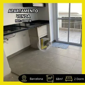 Apartamento com 2 Quartos à venda, 68m² no Barcelona, São Caetano do Sul