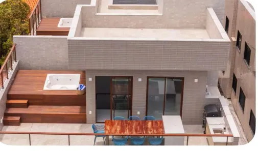 Cobertura com 3 Quartos para alugar, 154m² no Bessa, João Pessoa