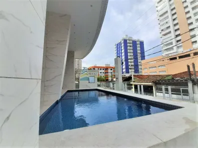 Apartamento com 1 Quarto para venda ou aluguel, 44m² no Aviação, Praia Grande