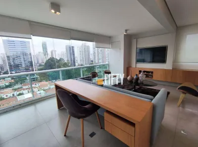 Apartamento com 1 Quarto para alugar, 67m² no Brooklin Paulista, São Paulo