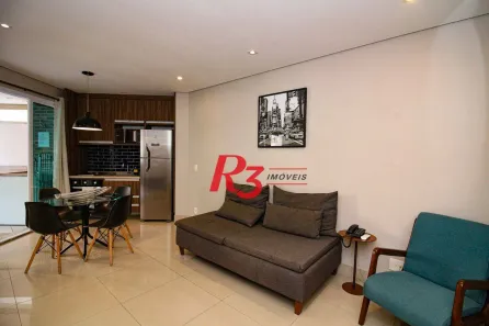 Apartamento com 1 Quarto à venda, 63m² no Pompéia, Santos