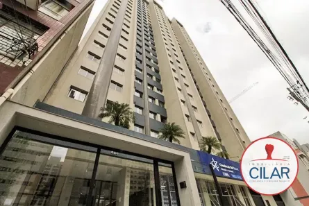 Apartamento com 1 Quarto para alugar, 39m² no Centro, Curitiba