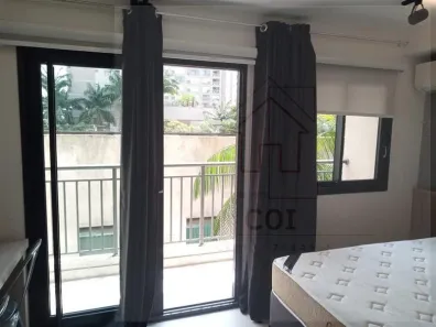 Apartamento com 1 Quarto para alugar, 25m² no Indianópolis, São Paulo