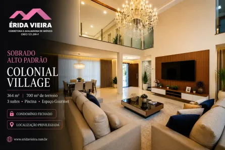 Casa de Condomínio com 3 Quartos à venda, 364m² no Nossa Senhora do Perpétuo Socorro, Pindamonhangaba