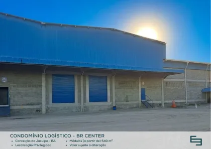 Galpão/Depósito/Armazém para alugar, 2400m² no Povoado João Paulo II, Conceição do Jacuípe