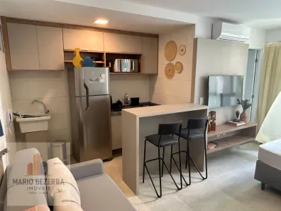 Apartamento para alugar, 24m² no Boa Viagem, Recife