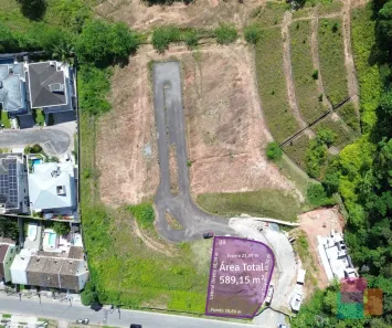 Lote/Terreno à venda, 589m² no América, Joinville