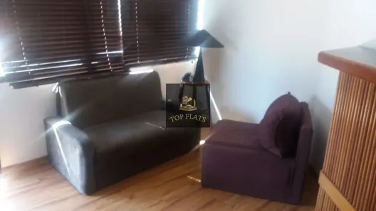 Flat com 1 Quarto para alugar, 48m² no Cidade Monções, São Paulo