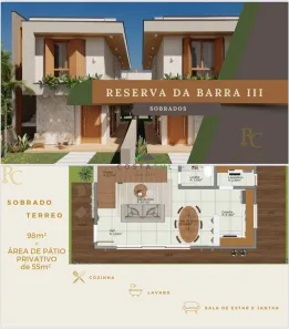 Casa com 2 Quartos à venda, 101m² no Praia da Barra, Garopaba