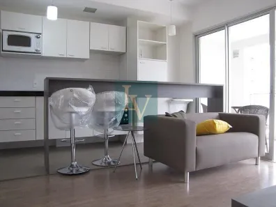Apartamento com 1 Quarto para alugar, 47m² no Cidade Monções, São Paulo