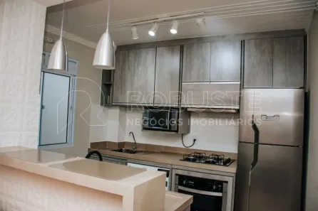 Apartamento com 2 Quartos para alugar, 48m² no Vila Paulista, Botucatu