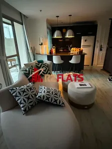 Flat com 1 Quarto para alugar, 50m² no Vila Olímpia, São Paulo