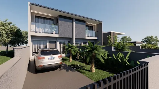 Sobrado com 2 Quartos à venda, 83m² no Sertão do Maruim, São José