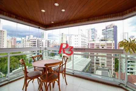 Apartamento com 4 Quartos à venda, 204m² no Gonzaga, Santos