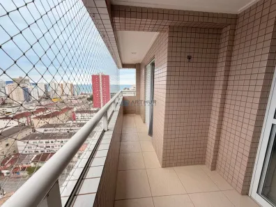 Apartamento com 2 Quartos para alugar, 75m² no Ocian, Praia Grande