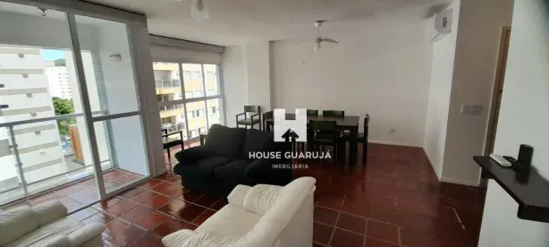 Apartamento com 3 Quartos para alugar, 125m² no Pitangueiras, Guarujá