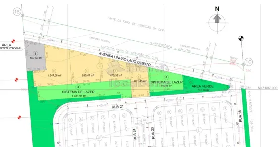 Lote/Terreno à venda, 675m² no Loteamento Village Damha Mirassol III, Mirassol