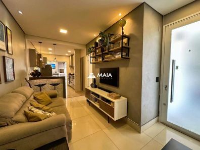 Casa de Condomínio com 2 Quartos à venda, 95m² no Recreio dos Bandeirantes, Uberaba