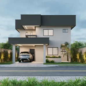 Casa de Condomínio com 4 Quartos à venda, 165m² no Zona de Expansão (Olhos D'Agua), Barra dos Coqueiros