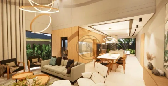 Casa de Condomínio com 3 Quartos à venda, 215m² no Alphaville Nova Esplanada, Votorantim