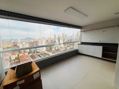 Apartamento com 2 Quartos para alugar, 81m² no Boqueirão, Santos