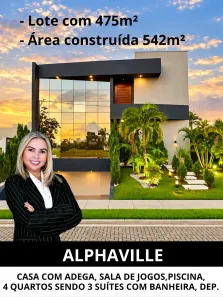 Sobrado com 4 Quartos à venda, 542m² no Pium (Distrito Litoral), Parnamirim