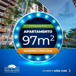 Apartamento com 3 Quartos à venda, 97m² no Morumbi, Paulínia
