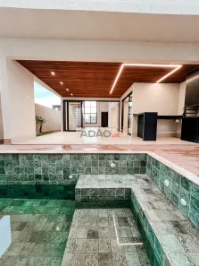 Casa de Condomínio com 3 Quartos à venda, 251m² no Jardins Bolonha, Senador Canedo