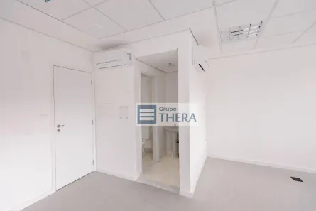 Sala Comercial para alugar, 33m² no Novo Homero Thon, Santo André