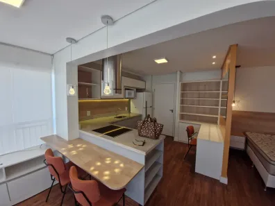 Apartamento com 1 Quarto para alugar, 38m² no Campo Belo, São Paulo