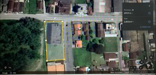 Lote/Terreno à venda, 2250m² no Rocio Grande, São Francisco do Sul