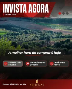 Lote/Terreno à venda, 500m² no Esmeralda Park (Caucaia do Alto), Cotia