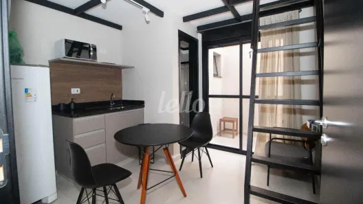 Apartamento com 1 Quarto para alugar, 23m² no Bangú, Santo André