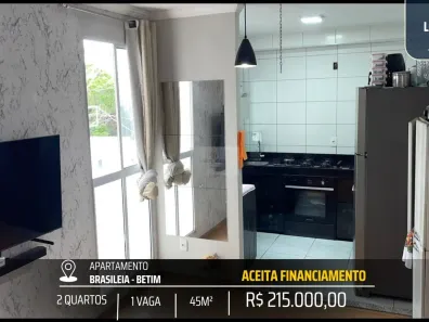 Apartamento com 2 Quartos à venda, 44m² no Pingo D'água, Betim