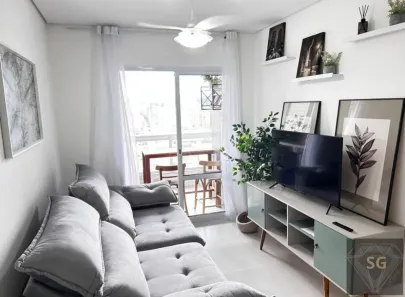 Apartamento com 1 Quarto à venda, 51m² no Boqueirão, Praia Grande