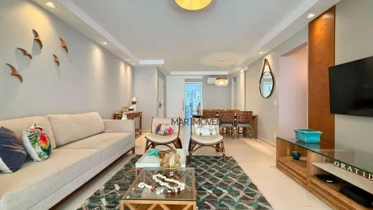 Apartamento com 3 Quartos para alugar, 125m² no Pitangueiras, Guarujá