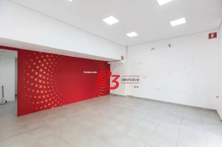 Ponto Comercial para alugar, 75m² no Centro, Santos