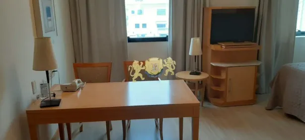 Flat com 1 Quarto para alugar, 28m² no Higienópolis, São Paulo